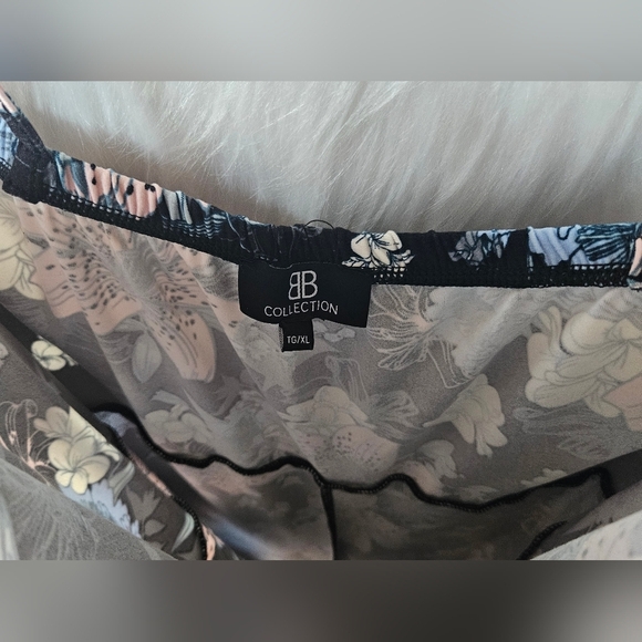 BB Collection Floral Spaghetti Strap Jumpsuit - Picture 7 of 9